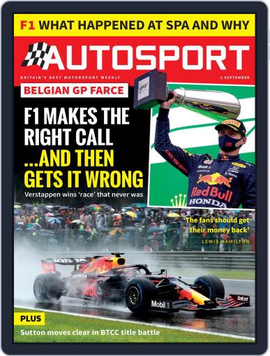 Autosport September 2nd, 2021 Digital Back Issue Cover