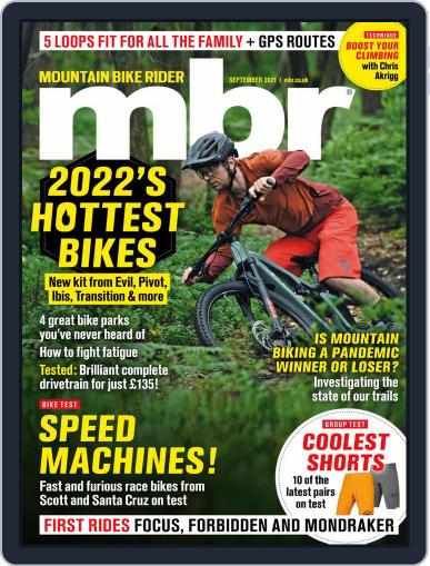 Mountain Bike Rider September 1st, 2021 Digital Back Issue Cover