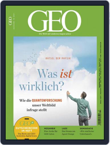 GEO (Digital) October 1st, 2021 Issue Cover