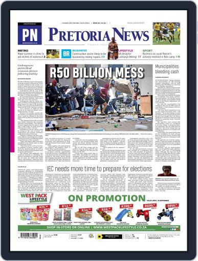 Pretoria News September 9th, 2021 Digital Back Issue Cover