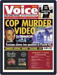 Daily Voice (Digital) Subscription                    September 9th, 2021 Issue
