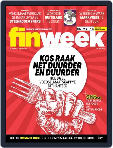 Finweek - Afrikaans September 10th, 2021 Digital Back Issue Cover