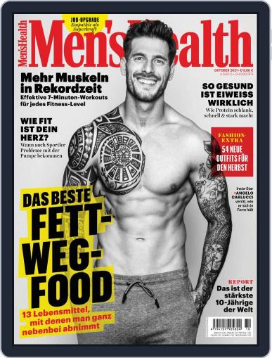 Men’s Health Deutschland October 1st, 2021 Digital Back Issue Cover