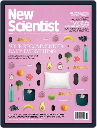 New Scientist Australian Edition September 11th, 2021 Digital Back Issue Cover