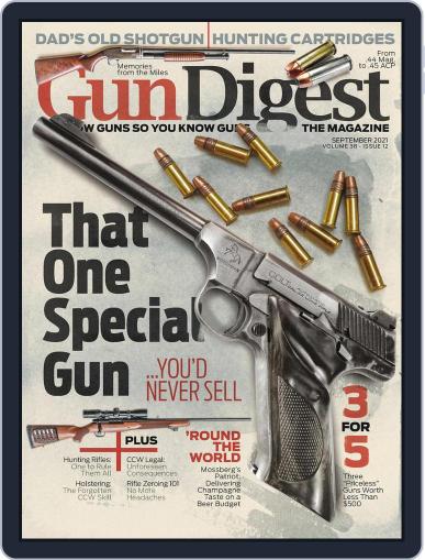 Gun Digest September 1st, 2021 Digital Back Issue Cover
