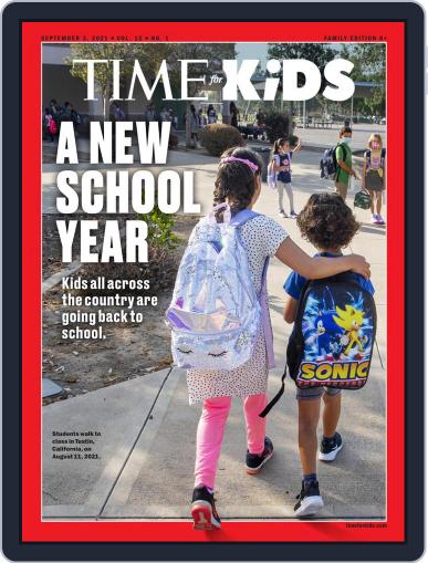 TIME for Kids Family (Age 8+) September 3rd, 2021 Digital Back Issue Cover