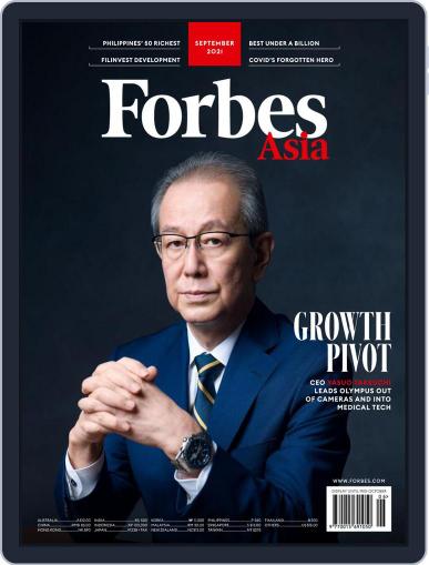 Forbes Asia September 1st, 2021 Digital Back Issue Cover