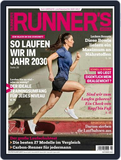 Runner’s World Deutschland October 1st, 2021 Digital Back Issue Cover