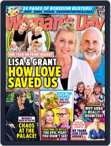 Woman's Day Australia September 20th, 2021 Digital Back Issue Cover