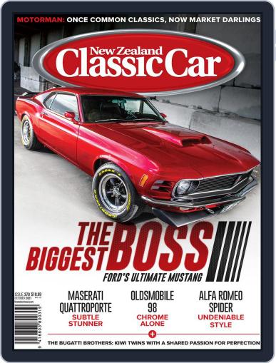 NZ Classic Car October 1st, 2021 Digital Back Issue Cover