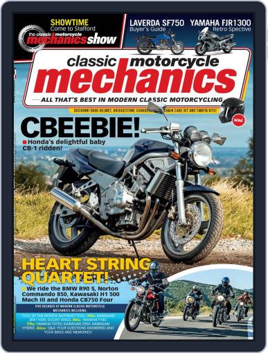 Classic Motorcycle Mechanics October 1st, 2021 Digital Back Issue Cover