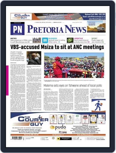 Pretoria News September 13th, 2021 Digital Back Issue Cover