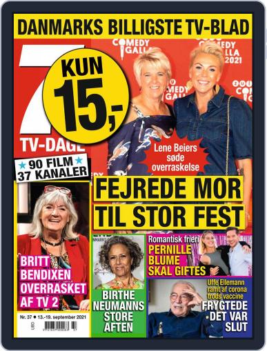 7 TV-Dage September 13th, 2021 Digital Back Issue Cover