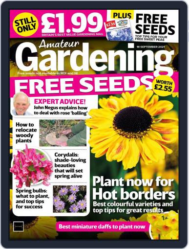 Amateur Gardening September 18th, 2021 Digital Back Issue Cover