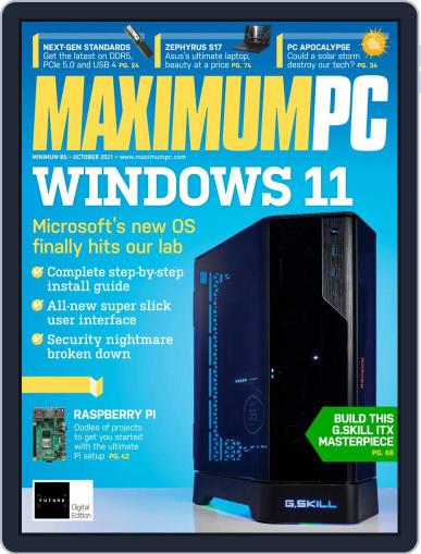 Maximum PC (Digital) October 1st, 2021 Issue Cover