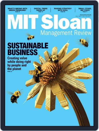 MIT Sloan Management Review September 7th, 2021 Digital Back Issue Cover