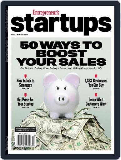 Entrepreneur's Startups September 7th, 2021 Digital Back Issue Cover
