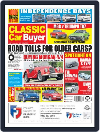 Classic Car Buyer September 15th, 2021 Digital Back Issue Cover