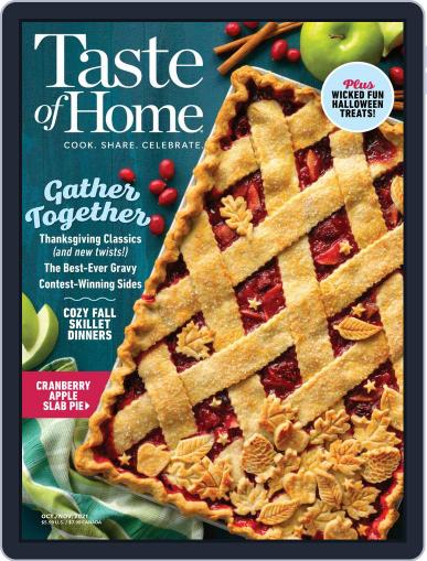 Taste of Home October 1st, 2021 Digital Back Issue Cover