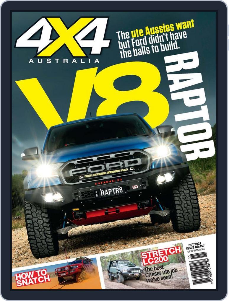 4x4 Magazine Australia (Digital) Subscription                    October 1st, 2021 Issue