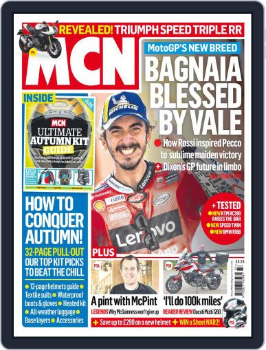 MCN September 15th, 2021 Digital Back Issue Cover