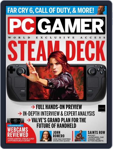 PC Gamer United Kingdom November 1st, 2021 Digital Back Issue Cover