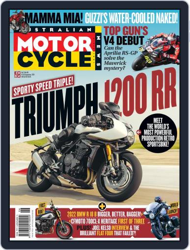 Australian Motorcycle News (Digital) September 16th, 2021 Issue Cover