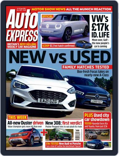 Auto Express (Digital) September 15th, 2021 Issue Cover
