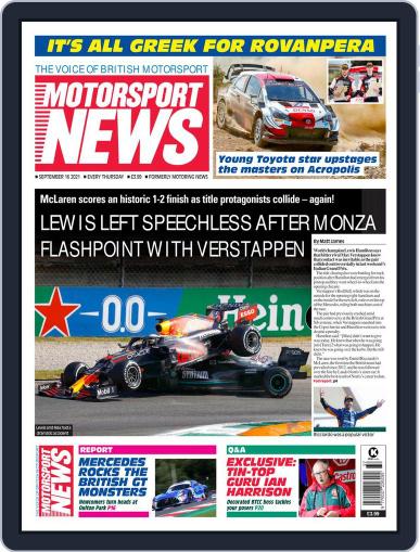 Motorsport News September 16th, 2021 Digital Back Issue Cover