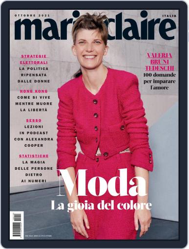 Marie Claire Italia October 1st, 2021 Digital Back Issue Cover