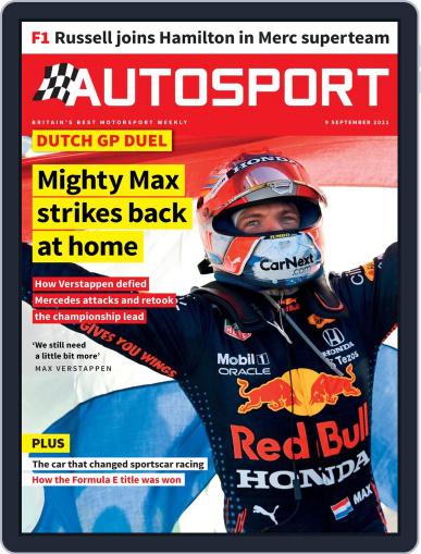 Autosport September 9th, 2021 Digital Back Issue Cover