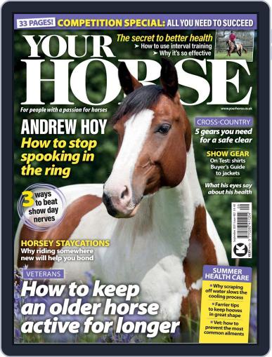 Your Horse September 1st, 2021 Digital Back Issue Cover
