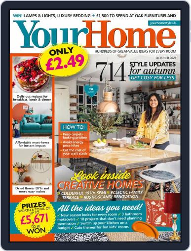 Your Home October 1st, 2021 Digital Back Issue Cover