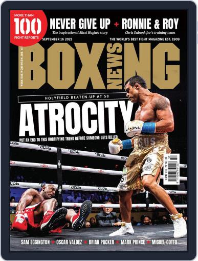 Boxing News September 16th, 2021 Digital Back Issue Cover