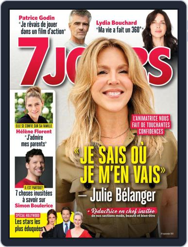7 Jours September 24th, 2021 Digital Back Issue Cover