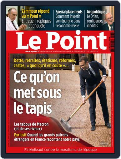 Le Point September 16th, 2021 Digital Back Issue Cover