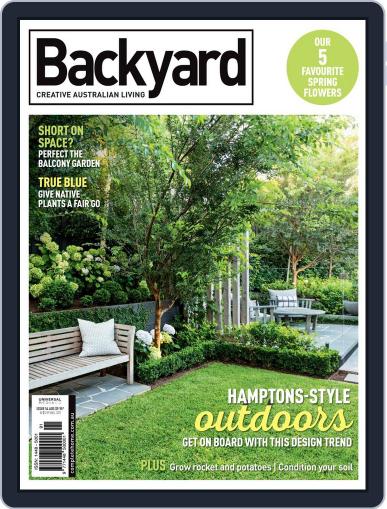 Backyard and Outdoor Living September 1st, 2021 Digital Back Issue Cover