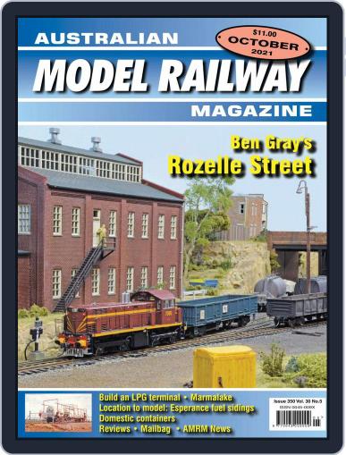 Australian Model Railway October 1st, 2021 Digital Back Issue Cover