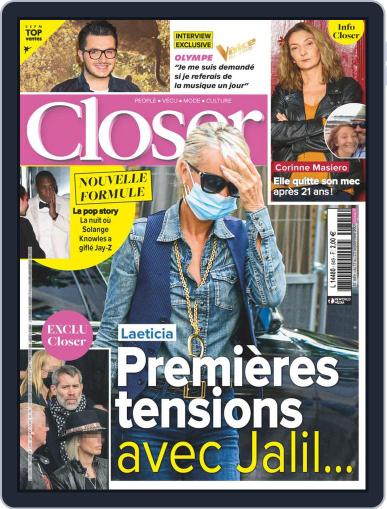 Closer France September 17th, 2021 Digital Back Issue Cover