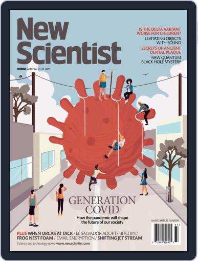 New Scientist September 18th, 2021 Digital Back Issue Cover
