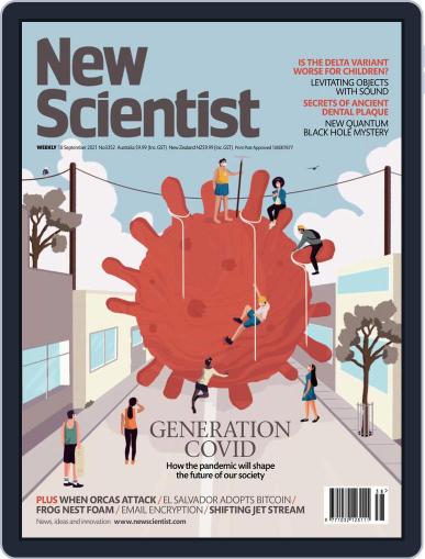 New Scientist Australian Edition September 18th, 2021 Digital Back Issue Cover