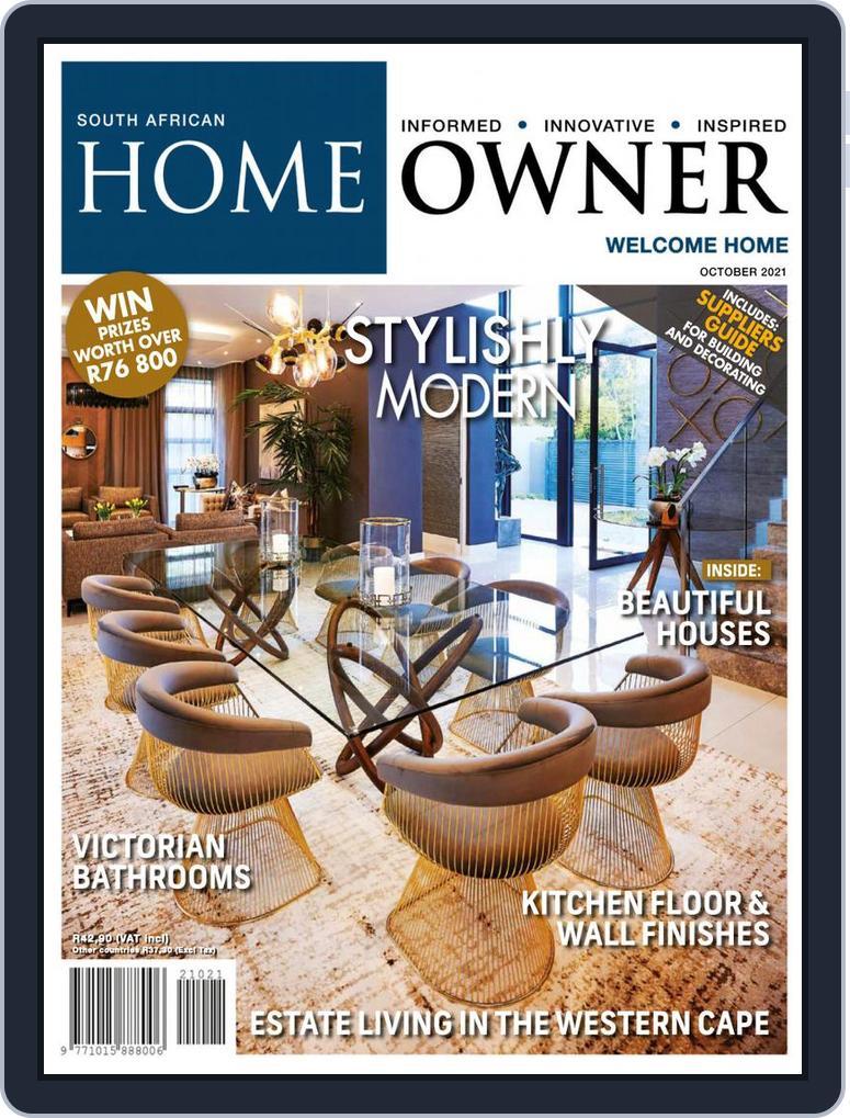 South African Home Owner (Digital) Subscription                    October 1st, 2021 Issue
