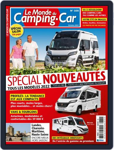 Le Monde Du Camping-car (Digital) October 1st, 2021 Issue Cover