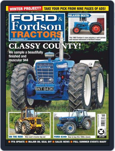 Ford and Fordson Tractors October 1st, 2021 Digital Back Issue Cover