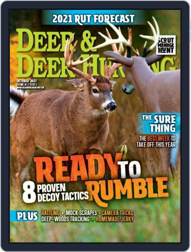 Deer & Deer Hunting October 1st, 2021 Digital Back Issue Cover