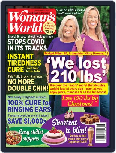 Woman's World September 27th, 2021 Digital Back Issue Cover