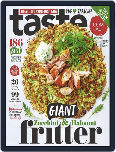 Taste.com.au October 1st, 2021 Digital Back Issue Cover