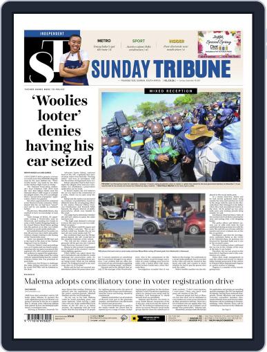 Sunday Tribune September 19th, 2021 Digital Back Issue Cover