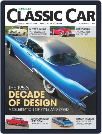 Hemmings Classic Car November 1st, 2021 Digital Back Issue Cover