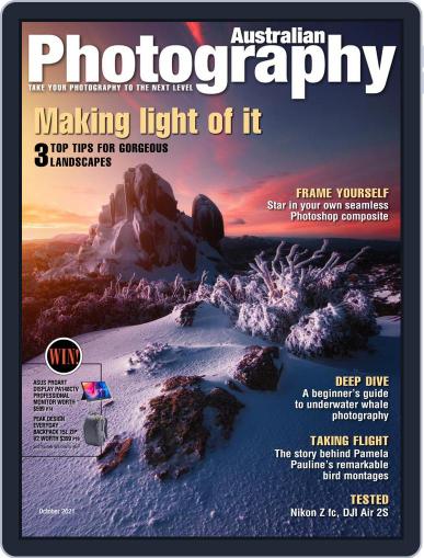 Australian Photography October 1st, 2021 Digital Back Issue Cover
